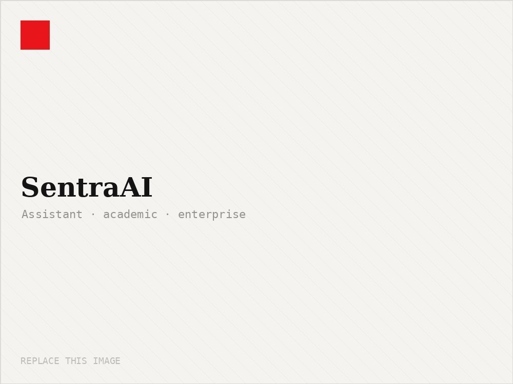 SentraAI — product imagery