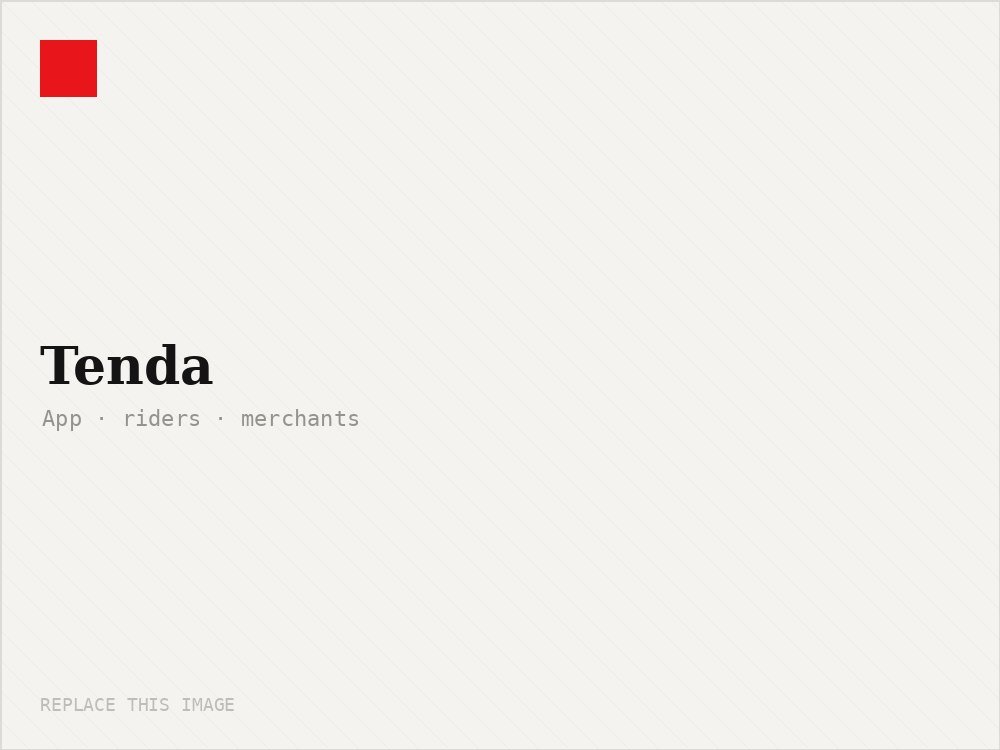 Tenda — product imagery